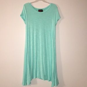 Teal dress